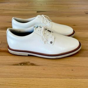 G/Fore Golf Shoes Gallivanter Size 12.5 White/Tan